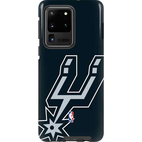NBA San Antonio Spurs Large Logo Galaxy S20 Ultra 5G Pro Case