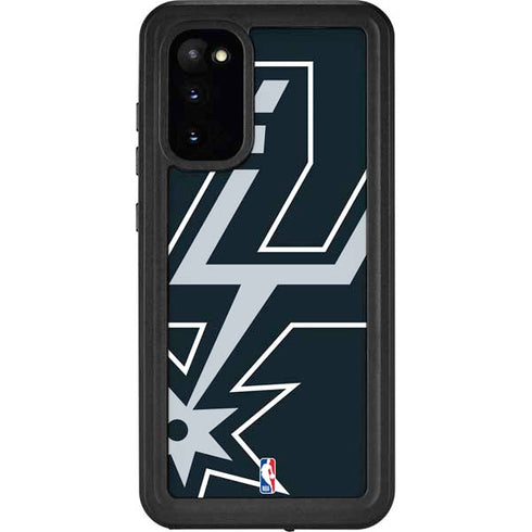 NBA San Antonio Spurs Large Logo Galaxy S20 Waterproof Case