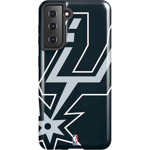 NBA San Antonio Spurs Large Logo Galaxy S21 5G Pro Case