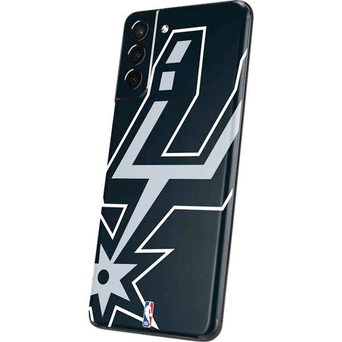 NBA San Antonio Spurs Large Logo Galaxy S21 Plus 5G Skin