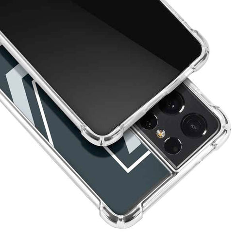 NBA San Antonio Spurs Large Logo Galaxy S21 Ultra 5G Clear Case