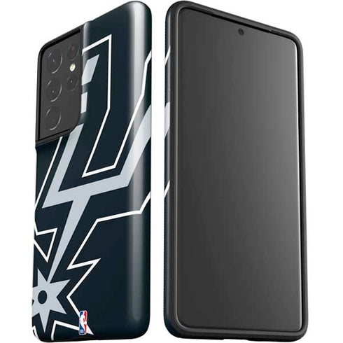 NBA San Antonio Spurs Large Logo Galaxy S21 Ultra 5G Pro Case