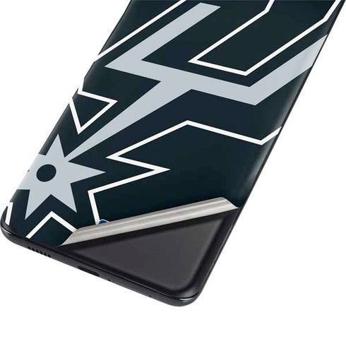 NBA San Antonio Spurs Large Logo Galaxy S21 Ultra 5G Skin