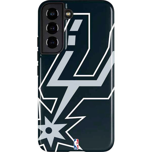 NBA San Antonio Spurs Large Logo Galaxy S22 Pro Case
