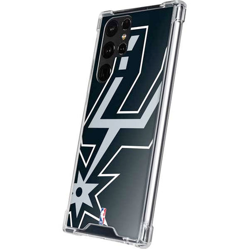 NBA San Antonio Spurs Large Logo Galaxy S22 Ultra Clear Case