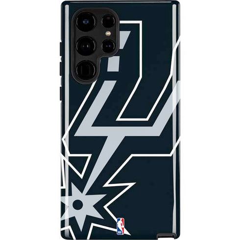 NBA San Antonio Spurs Large Logo Galaxy S22 Ultra Pro Case