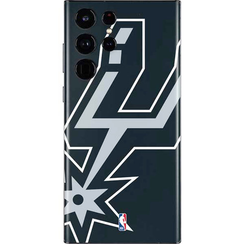 NBA San Antonio Spurs Large Logo Galaxy S22 Ultra Skin