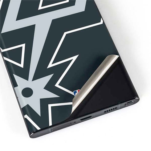 NBA San Antonio Spurs Large Logo Galaxy S22 Ultra Skin