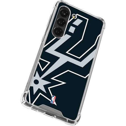 NBA San Antonio Spurs Large Logo Galaxy S23 Clear Case
