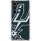 NBA San Antonio Spurs Large Logo Galaxy S23 FE Clear Case