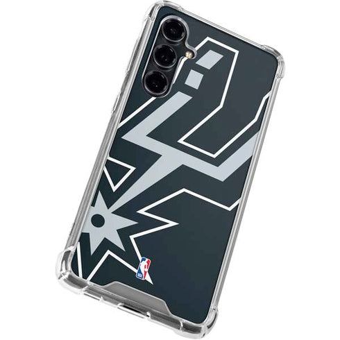 NBA San Antonio Spurs Large Logo Galaxy S23 FE Clear Case