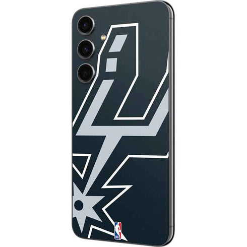 NBA San Antonio Spurs Large Logo Galaxy S23 FE Skin