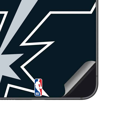 NBA San Antonio Spurs Large Logo Galaxy S23 FE Skin
