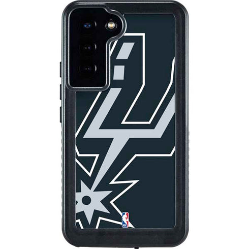 NBA San Antonio Spurs Large Logo Galaxy S23 Plus Waterproof Case