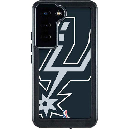 NBA San Antonio Spurs Large Logo Galaxy S23 Waterproof Case