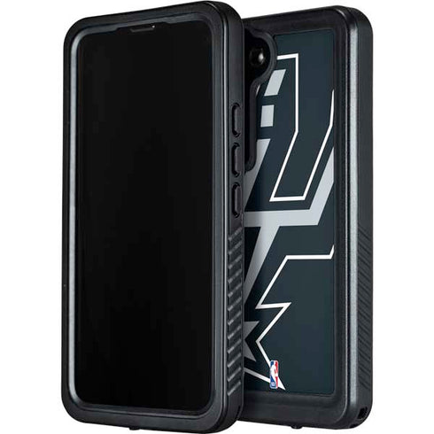 NBA San Antonio Spurs Large Logo Galaxy S23 Waterproof Case