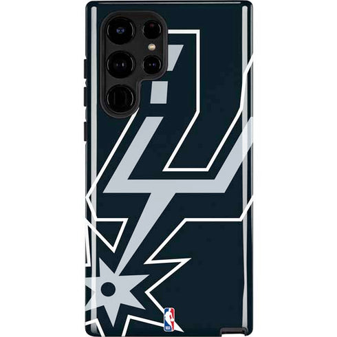 NBA San Antonio Spurs Large Logo Galaxy S24 Ultra Impact Case