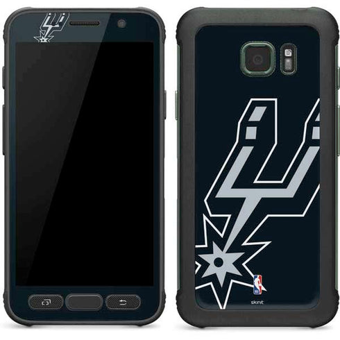 NBA San Antonio Spurs Large Logo Galaxy S7 Active Skin