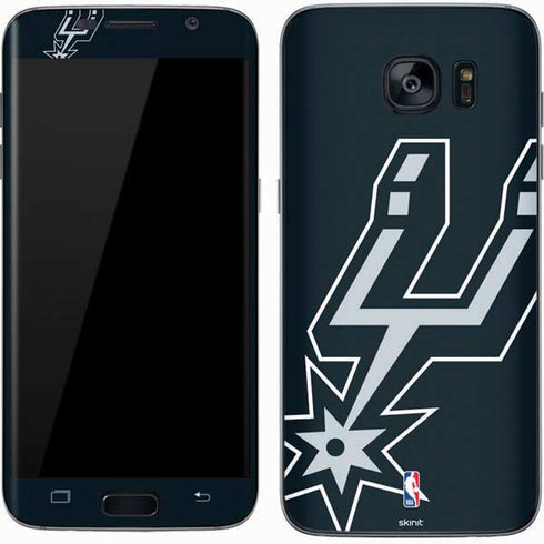 NBA San Antonio Spurs Large Logo Galaxy S7 Skin