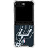 NBA San Antonio Spurs Large Logo Galaxy Z Flip5 5G Clear Case