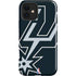 NBA San Antonio Spurs Large Logo iPhone 12 Impact Case