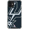 NBA San Antonio Spurs Large Logo iPhone 12 Mini Clear Case