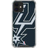 NBA San Antonio Spurs Large Logo iPhone 12 Mini Clear Case