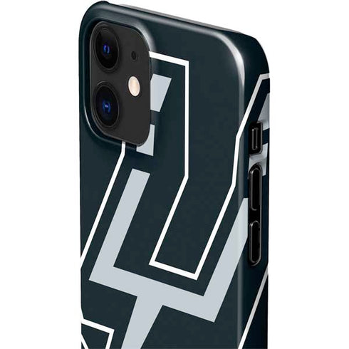 NBA San Antonio Spurs Large Logo iPhone 12 Mini Lite Case