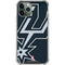 NBA San Antonio Spurs Large Logo iPhone 12 Pro Clear Case