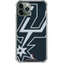 NBA San Antonio Spurs Large Logo iPhone 12 Pro Clear Case