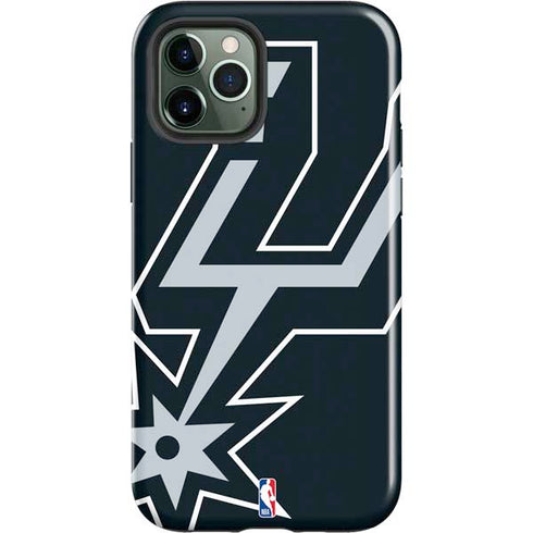 NBA San Antonio Spurs Large Logo iPhone 12 Pro Impact Case