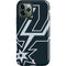 NBA San Antonio Spurs Large Logo iPhone 12 Pro Impact Case