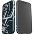 NBA San Antonio Spurs Large Logo iPhone 12 Pro Impact Case