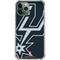 NBA San Antonio Spurs Large Logo iPhone 12 Pro Max Clear Case