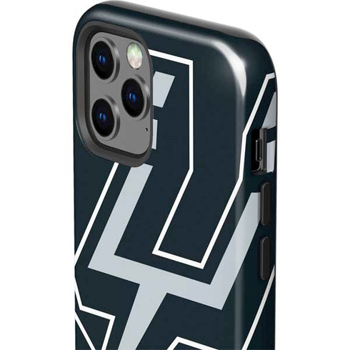 NBA San Antonio Spurs Large Logo iPhone 12 Pro Max Impact Case