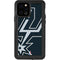 NBA San Antonio Spurs Large Logo iPhone 12 Pro Waterproof Case