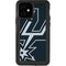 NBA San Antonio Spurs Large Logo iPhone 12 Waterproof Case