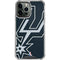 NBA San Antonio Spurs Large Logo iPhone 13 Pro Max Clear Case