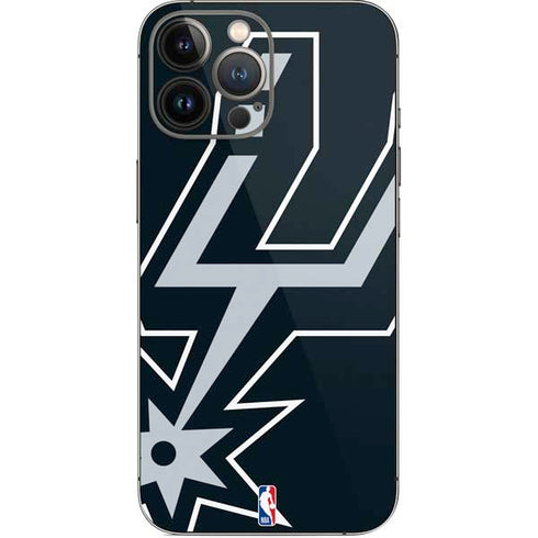 NBA San Antonio Spurs Large Logo iPhone 13 Pro Max Skin
