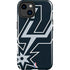 NBA San Antonio Spurs Large Logo iPhone 14 Plus Impact Case