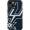 NBA San Antonio Spurs Large Logo iPhone 15 Plus Impact Case