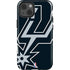 NBA San Antonio Spurs Large Logo iPhone 15 Impact Case