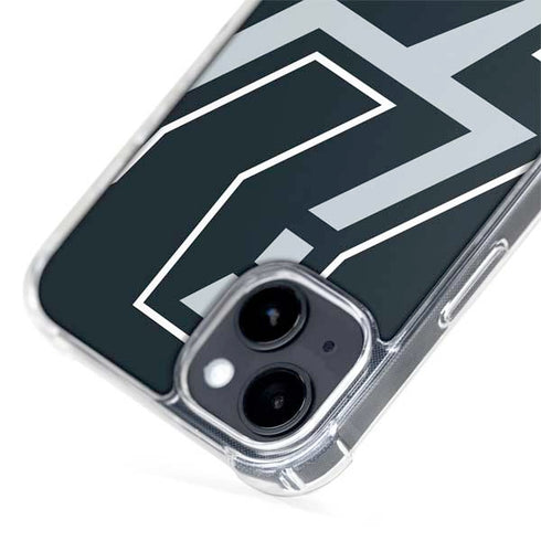 NBA San Antonio Spurs Large Logo iPhone 15 Plus MagSafe Case