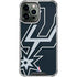 NBA San Antonio Spurs Large Logo iPhone 14 Pro Max Clear Case