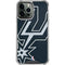 NBA San Antonio Spurs Large Logo iPhone 15 Pro Max Clear Case