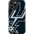 NBA San Antonio Spurs Large Logo iPhone 15 Pro Max Impact Case