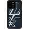 NBA San Antonio Spurs Large Logo iPhone 14 Pro Max Waterproof Case