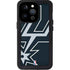 NBA San Antonio Spurs Large Logo iPhone 14 Pro Waterproof Case