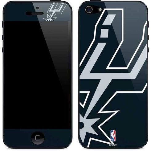 NBA San Antonio Spurs Large Logo iPhone 5/5s/5SE Skin
