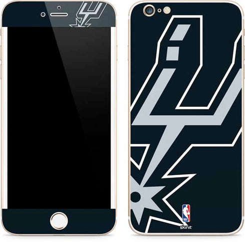 NBA San Antonio Spurs Large Logo iPhone 6/6s Plus Skin